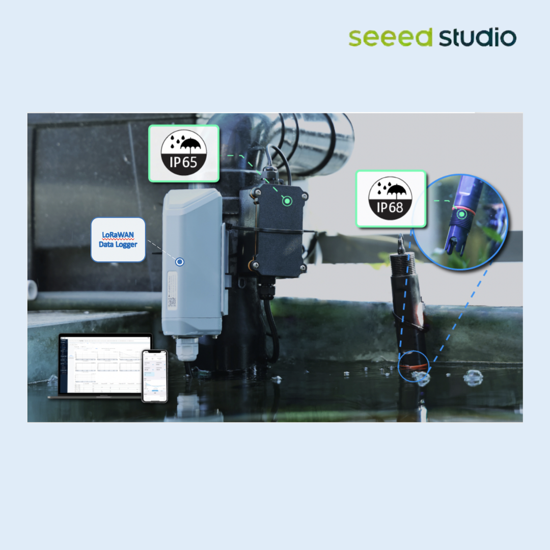 Seed Studio Industrial pH Sensor MODBUSRTU RS485 & 02V Analog Volt Activio IoT store