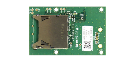 Armadillo-X1 series SD card slot option module